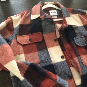 Zara Flannel Jacket